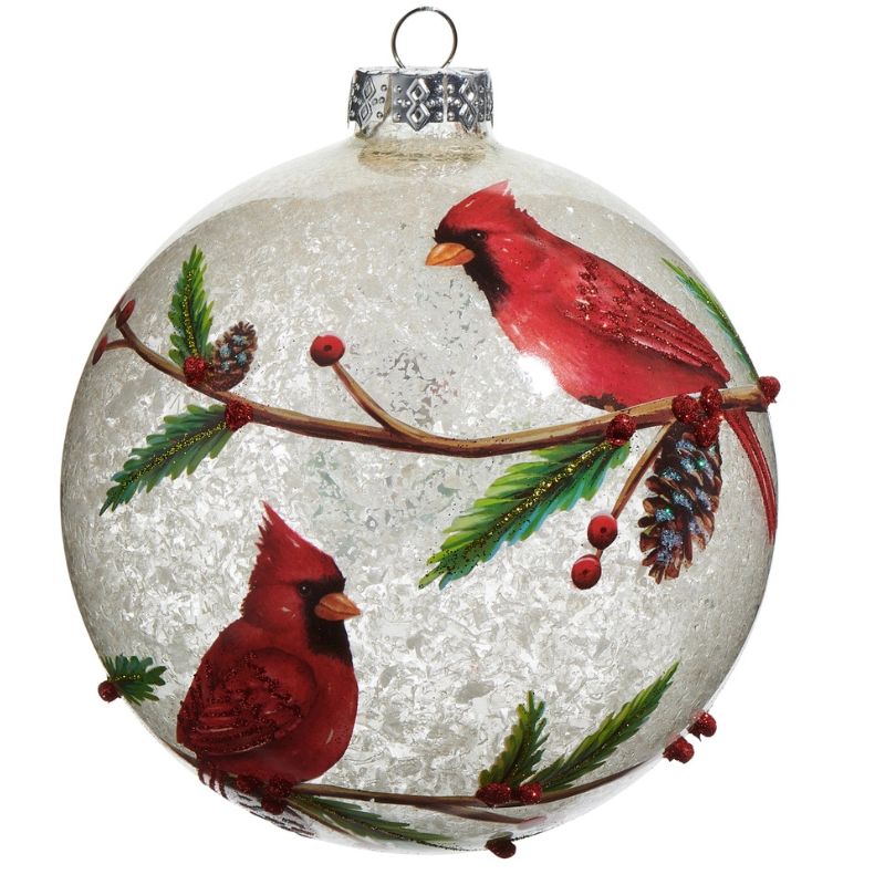 Cardinal Ball Ornament